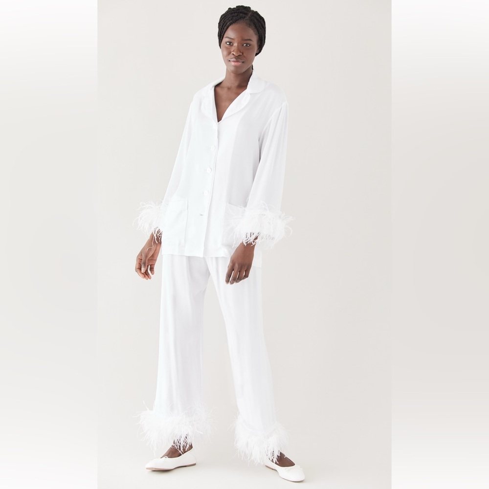 SLEEPER White Party Pyjama Set